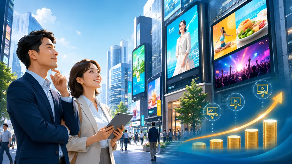 サイネージ事業経営のイメージ
