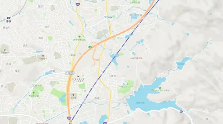 インター周辺 充電器マップ