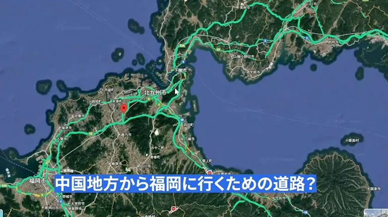 山口県から福岡県 高速道路ルート