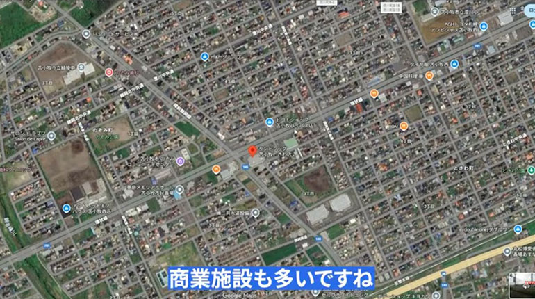 サンドラッグ苫小牧ときわ店 周辺 航空写真