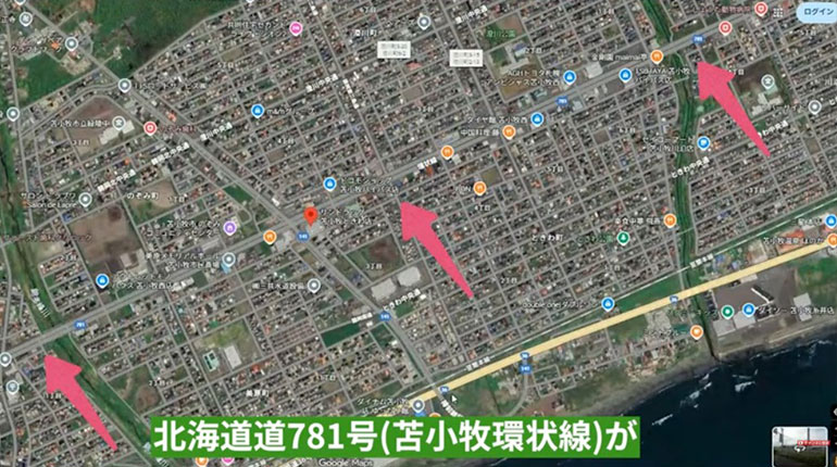 北海道道781号 苫小牧環状線 交通量