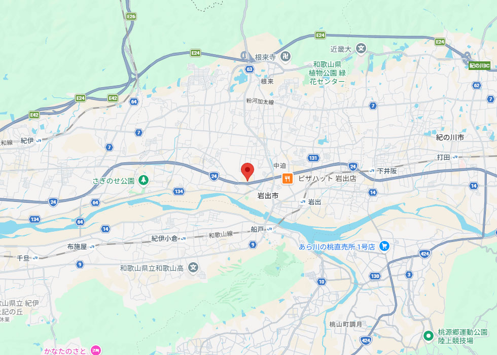 設置予定地周辺の地図