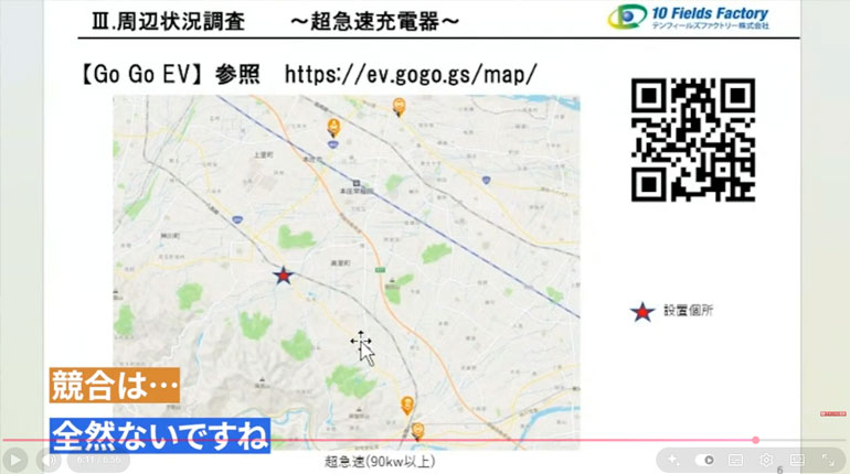 児玉エリア 超急速充電器（90kW以上）設置状況マップ