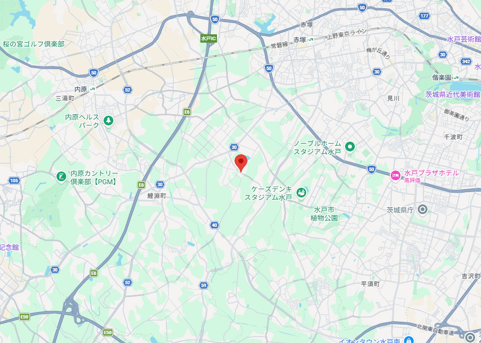 設置予定地周辺の地図
