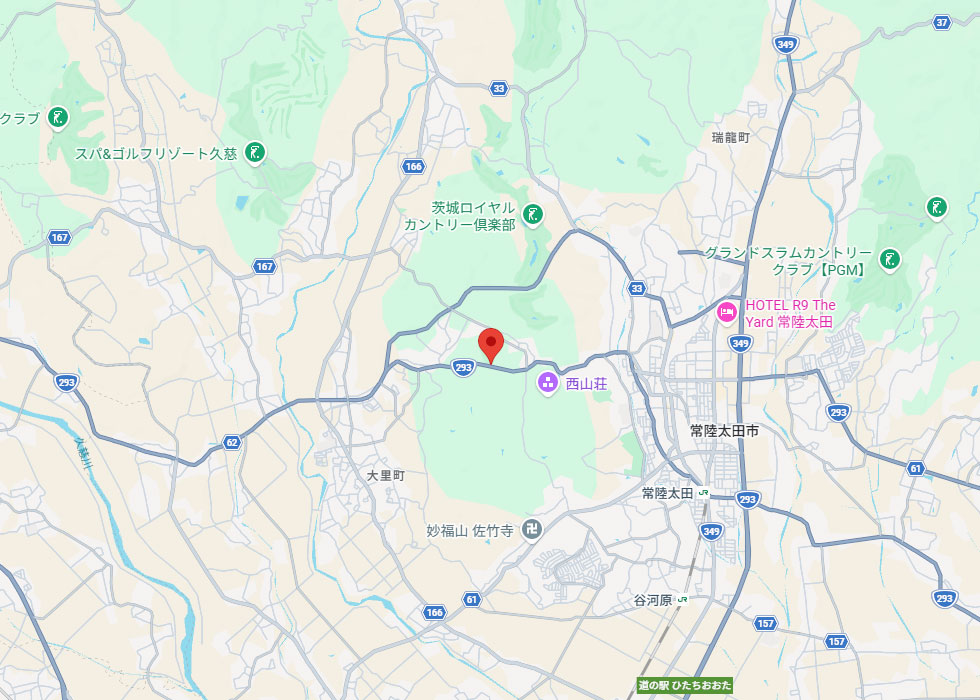 設置予定地周辺の地図