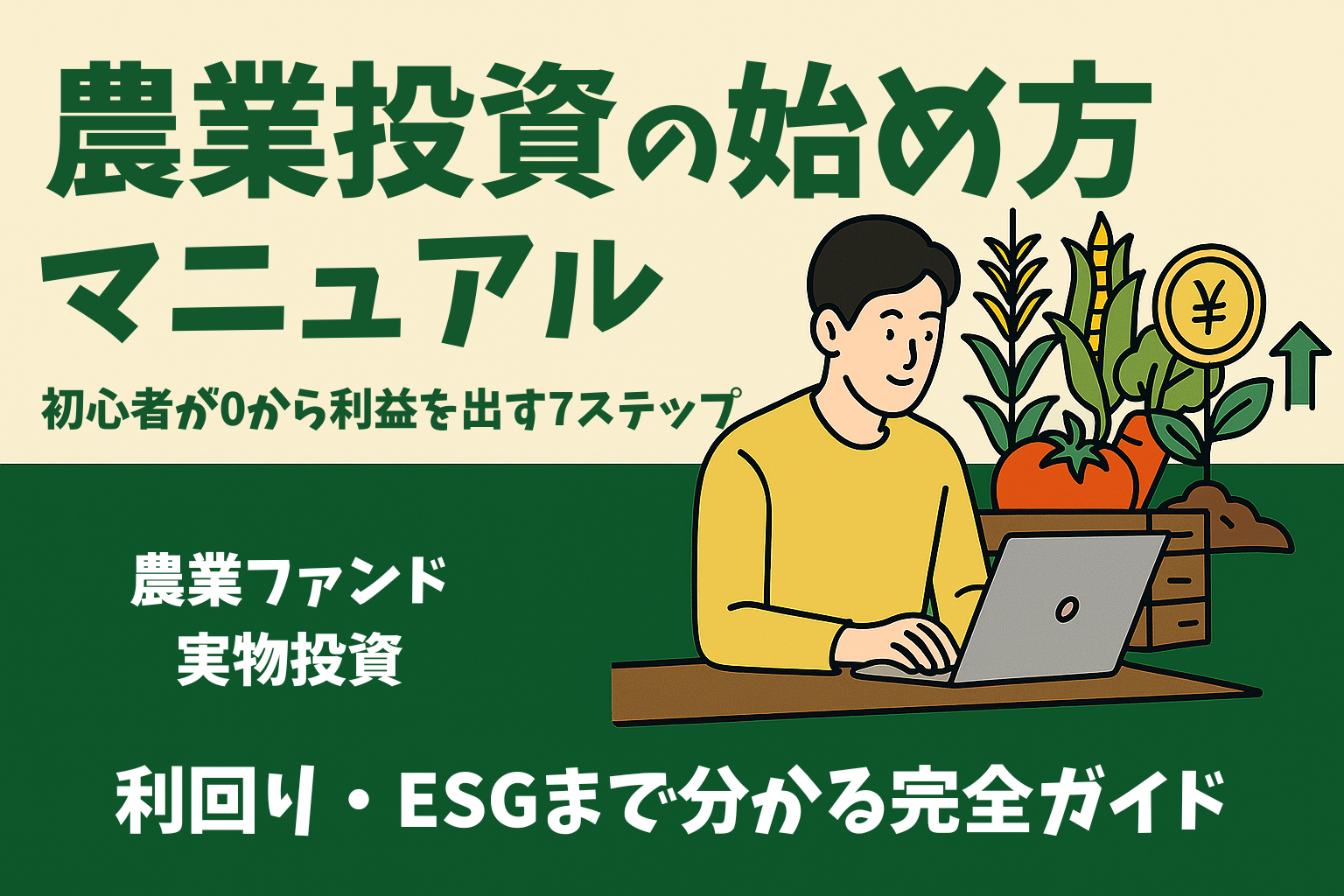 農業投資の始め方マニュアル｜初心者がゼロから利益を出す7ステップ - 資産運用メディア「事業投資ナビ」